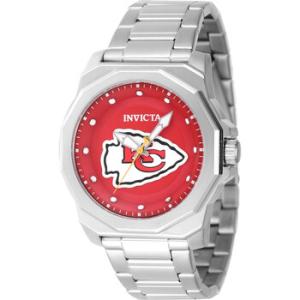Nfl Kansas City Chiefs Quartz Red Dial Watch