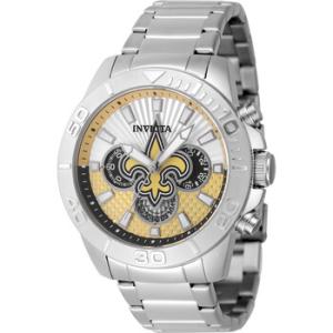 Nfl New Orleans Saints Chronograph GMT Quartz Watch