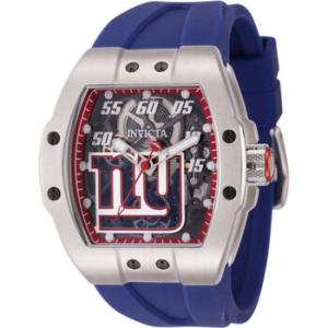 Nfl New York Giants Automatic Red Dial Watch
