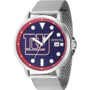 Nfl New York Giants Quartz Blue Dial Watch
