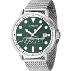 Nfl New York Jets Quartz Green Dial Watch