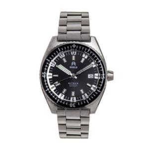Nitrox Automatic Black Dial Watch SLDSH1141