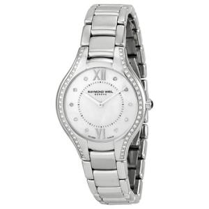Noemia Mother of Pearl Dial Stainless Steel Diamond Watch 5132STS00985