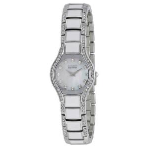 Normandie Mother of Pearl Dial EcoDrive Watch EW987081D