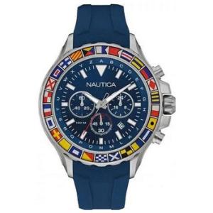 Nst 1000 Flags Chronograph Quartz Blue Dial Watch NAD19562G