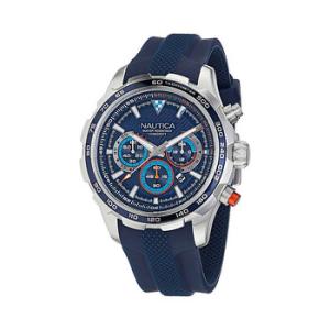 Nst 101 Chronograph Quartz Blue Dial Watch NAPNSF303