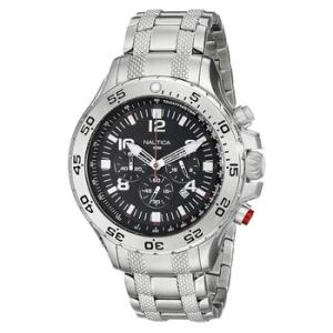 Nst Chronograph Quartz Black Dial Watch N19508G