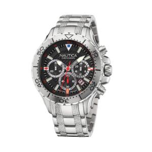Nst Chronograph Quartz Black Dial Watch NAPNSF204