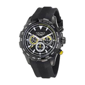 Nst Chronograph Quartz Black Dial Watch NAPNSF306