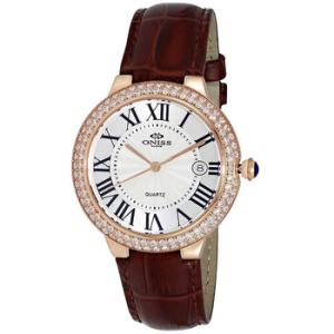ON3322L Quartz Crystal White Dial Watch ON3322LRGWT