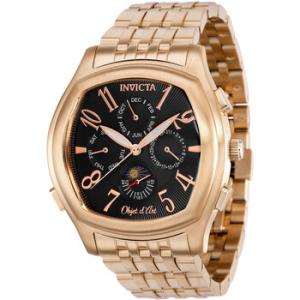 Objet D Art Automatic FullCalendar Black Dial Watch