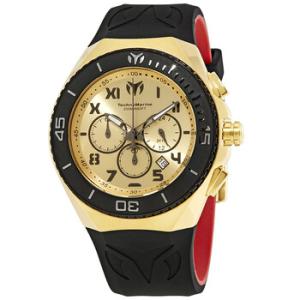 Ocean Manta Chronograph Gold Dial Watch