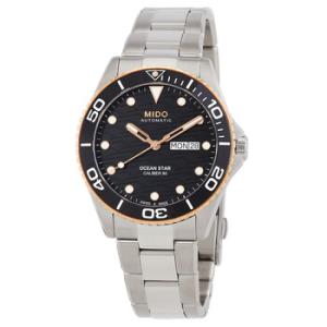Ocean Star 200C Automatic Black Dial Watch M0424302105100
