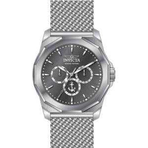 Ocean Voyage GMT Quartz Gunmetal Dial Watch