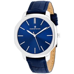 Octavius Slim Quartz Blue Dial Watch CV0532