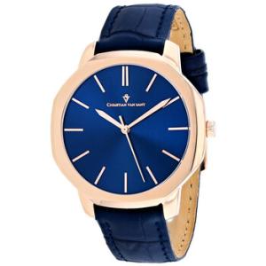 Octavius Slim Quartz Blue Dial Watch CV0535