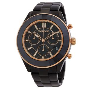 Octea Lux Sport Chronograph Quartz Crystal Black Dial Watch