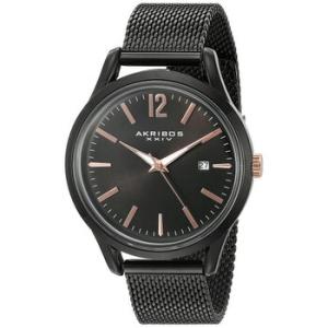 Omni Black Dial Watch AK920BK