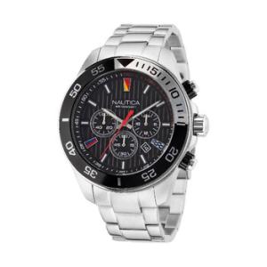 One Chronograph Quartz Black Dial Watch NAPNOS306