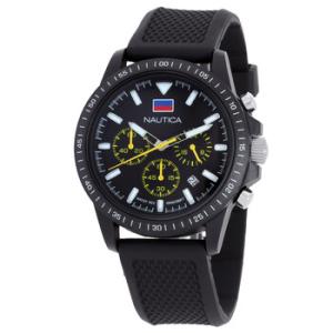 One Chronograph Quartz Black Dial Watch NAPNOS4S4