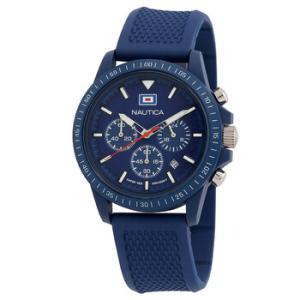 One Chronograph Quartz Blue Dial Watch NAPNOF3S7