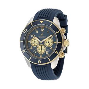 One Chronograph Quartz Blue Dial Watch NAPNOS404