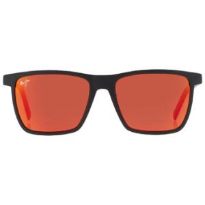 One Way Hawaii Lava Rectangular Sunglasses RM87502