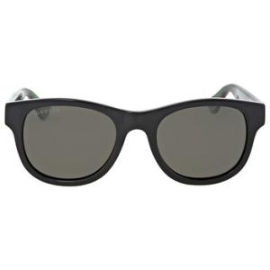 Open Box  Gucci Polarized Grey Square Sunglasses GG0003S 006