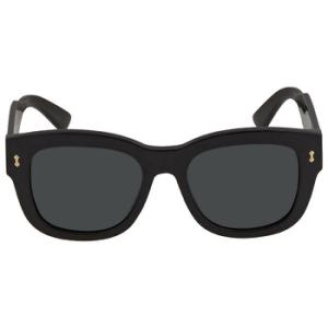 Open Box  Gucci Smoke Square Sunglasses GG1110S 001