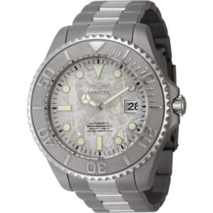 Open Box  Invicta Pro Diver Automatic Rhodium Dial Titanium Watch