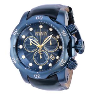 Open Box  Invicta Reserve Venom Chronograph Quartz Blue Dial Watch