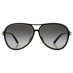 Open Box  Michael Kors Breckenridge Dark Gray Gradient Pilot Sunglasses MK2176U 30058G