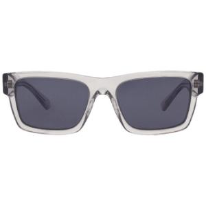 Open Box  Prada Blue Rectangular Sunglasses PR 25ZS U430A9