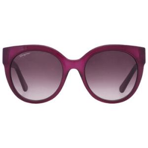 Open Box  Salvatore Ferragamo Purple Gradient Cat Eye Sunglasses SF1031S 513