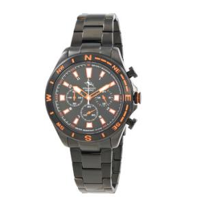 Open Box  Strumento Marino Sport Marine Chronograph Steel Quartz Black Dial Watch Sm123mbBkNrAr