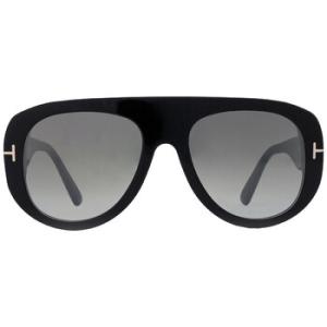 Open Box  Tom Ford Cecil Brown Mirror Pilot Sunglasses FT1078 01G