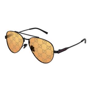 Orange Logo Pilot Sunglasses GG1874S 005