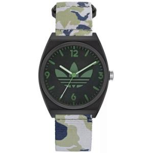 Originals Street Project Two Black  Military Green Dial Watch AOST22040