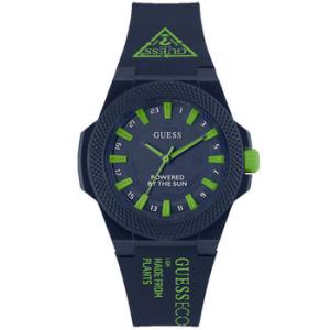 Outspoken Quartz Blue Dial Watch GW0587L2