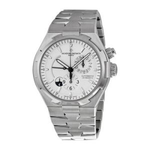 Overseas Dual Time Automatic Silver Dial Stainless Steel Watch 47450B01A9226