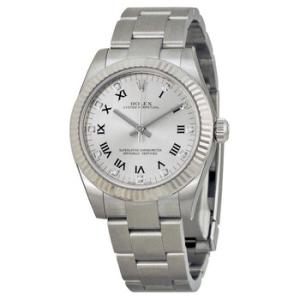 Oyster Perpetual 31 mm Silver Dial Stainless Steel Bracelet Automatic Watch 177234SRDO