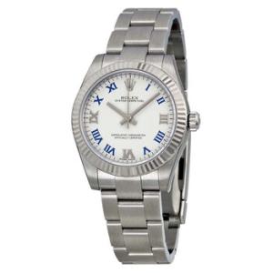Oyster Perpetual 31 mm White Dial Stainless Steel Bracelet Automatic Watch 177234WBLRO