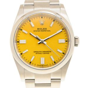 Oyster Perpetual 36 Automatic Chronometer Yellow Dial Watch 126000YLSO