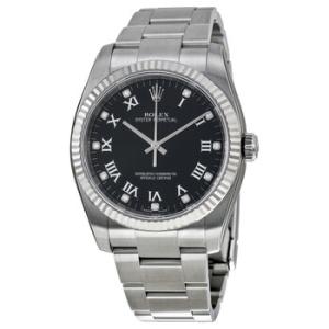 Oyster Perpetual 36 mm Black Dial Stainless Steel Bracelet Automatic Watch 116034BKRDO