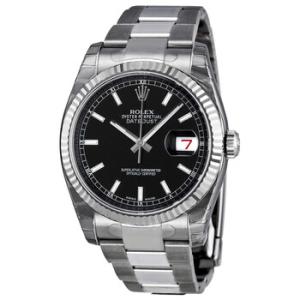 Oyster Perpetual 36 mm Black Dial Stainless Steel Bracelet Automatic Watch 116234BKSO