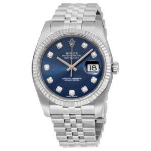 Oyster Perpetual 36 mm Blue Dial Stainless Steel Jubilee Bracelet Automatic Watch 116234BLDJ