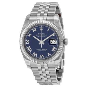Oyster Perpetual 36 mm Blue Dial Stainless Steel Jubilee Bracelet Automatic Watch 116234BLRJ