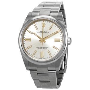 Oyster Perpetual 41 Automatic Silver Dial Watch 124300SSO