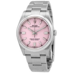 Oyster Perpetual Automatic Chronometer Candy Pink Dial Watch 126000PKSO