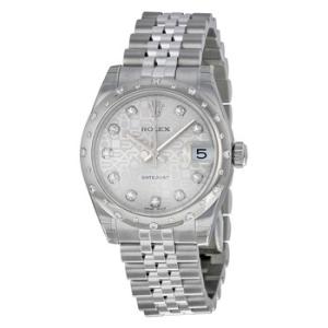 Oyster Perpetual Datejust 31 Silver Dial Stainless Steel Jubilee Bracelet Automatic Watch 178344SJDJ